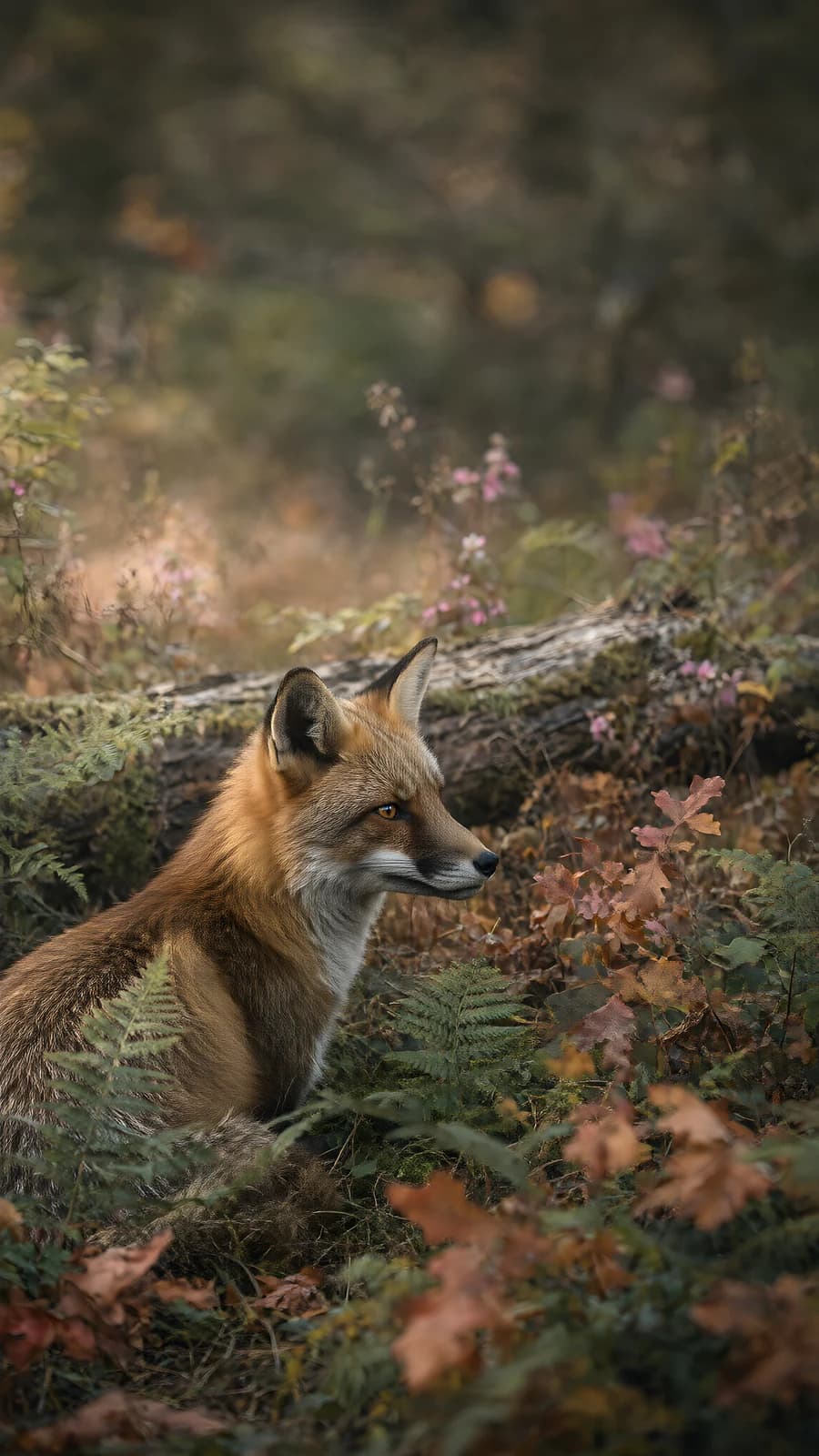 Red Fox in Autumn