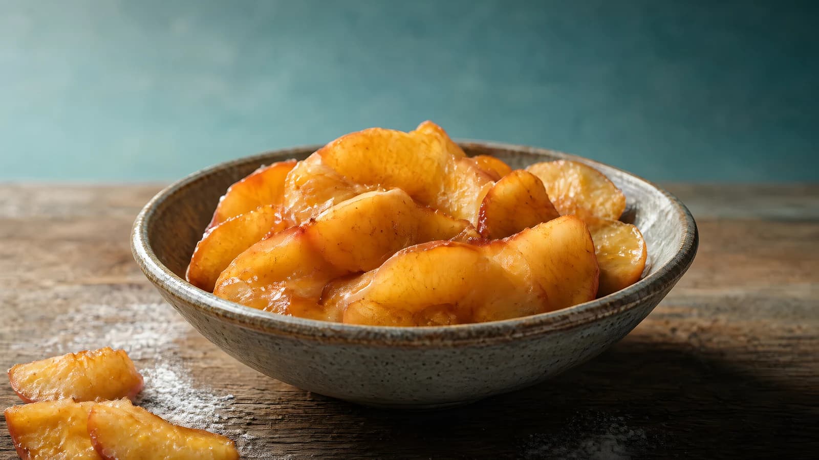 Bowl of Caramelized Fruit