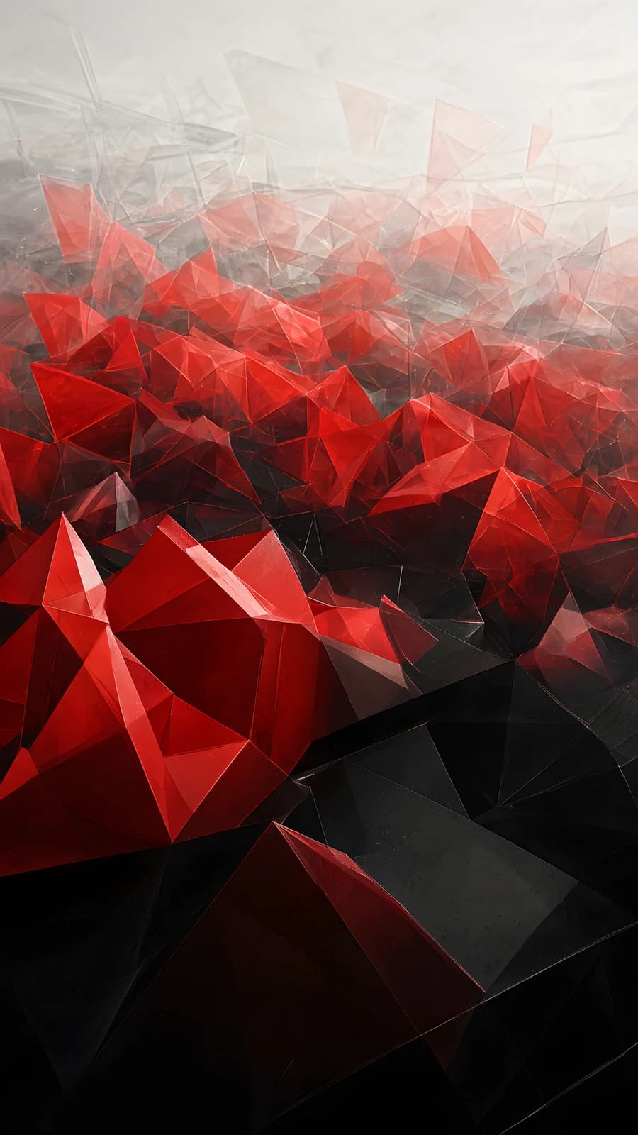 Red Geometric Facets