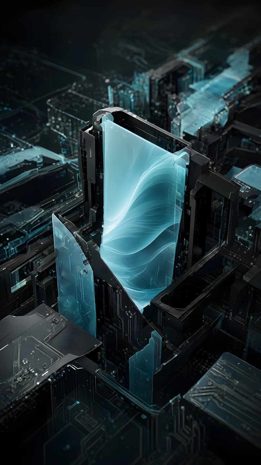 Glowing Tech Core