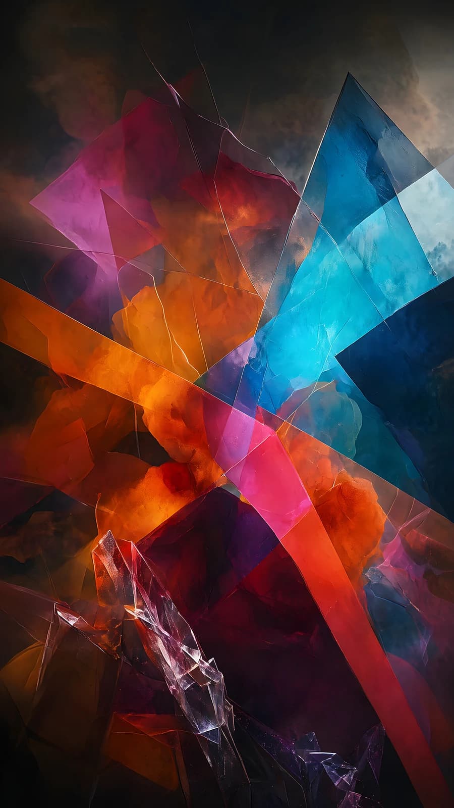 Abstract Geometric Shards