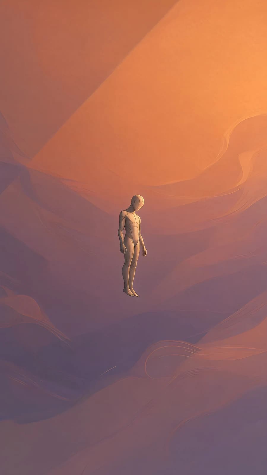 Figure in Abstract Dunes