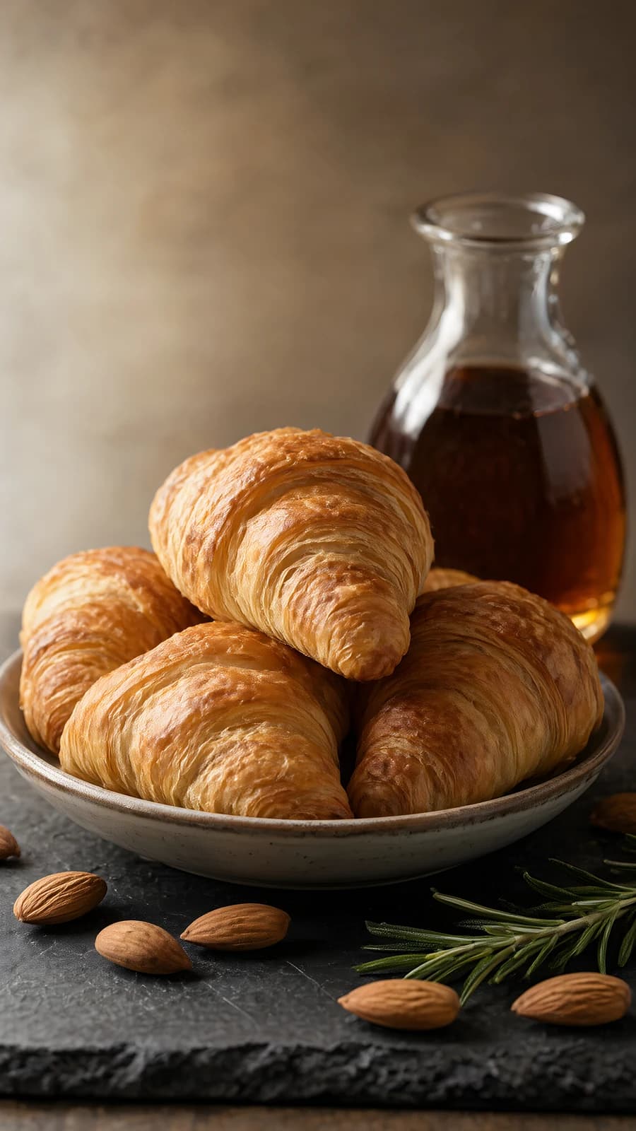 Croissants with Syrup