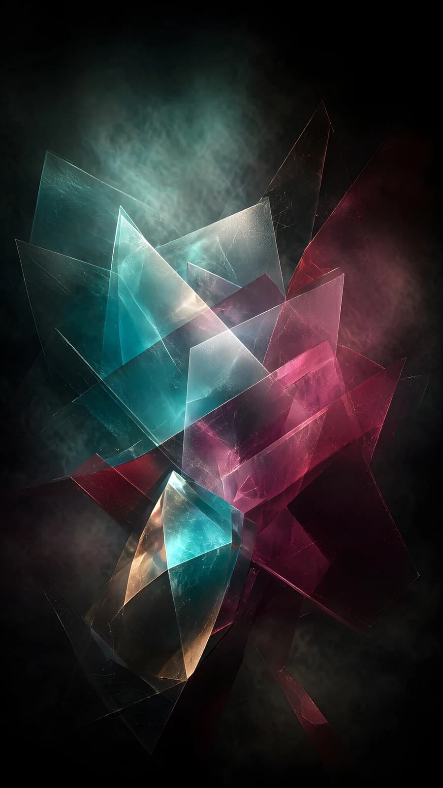 Abstract Geometric Shards