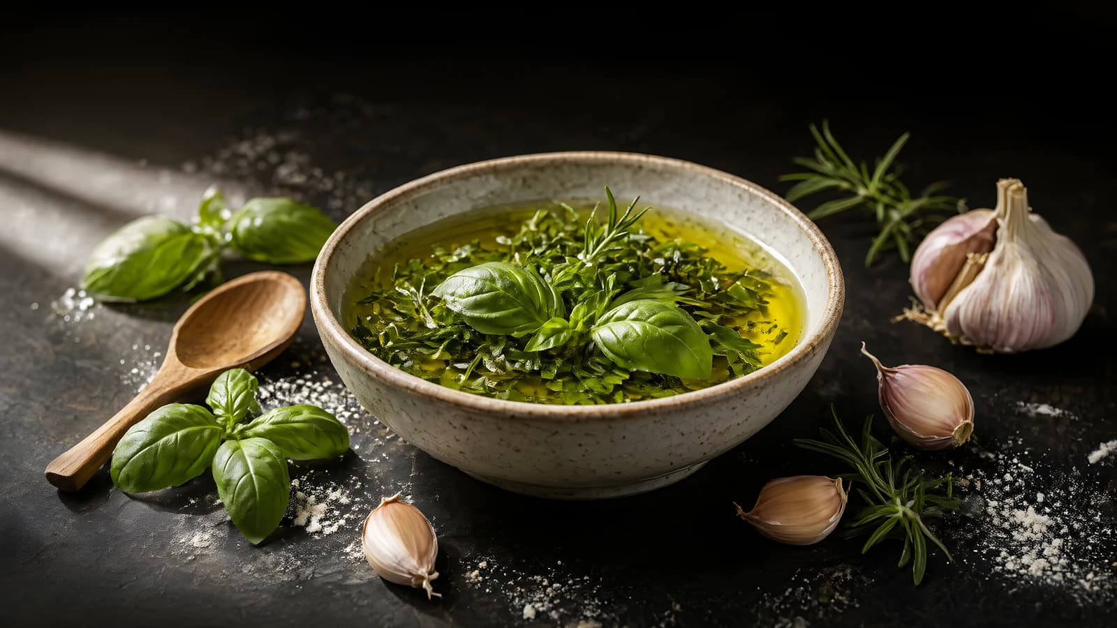 Herb Oil Bowl
