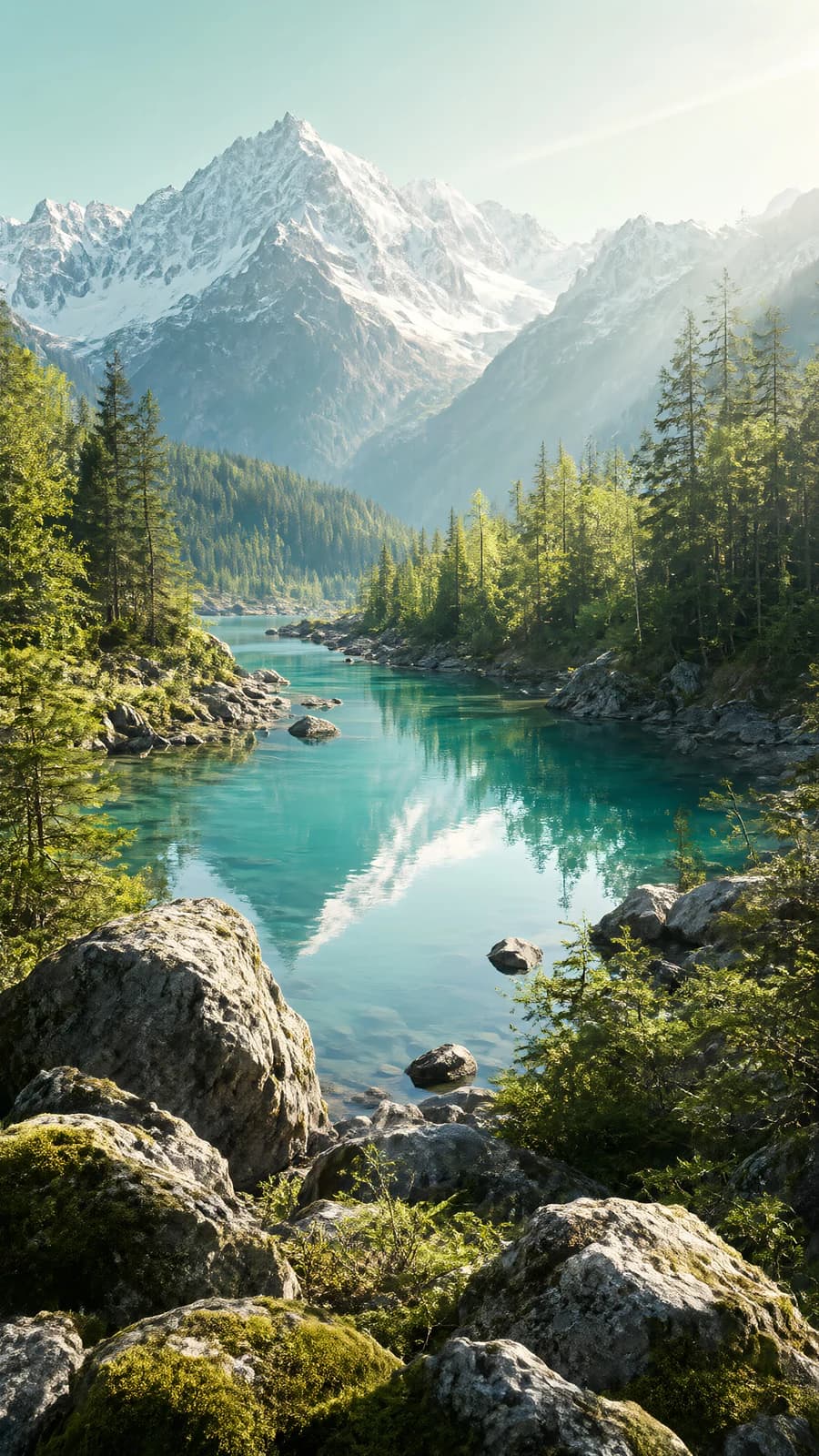 Alpine Lake View