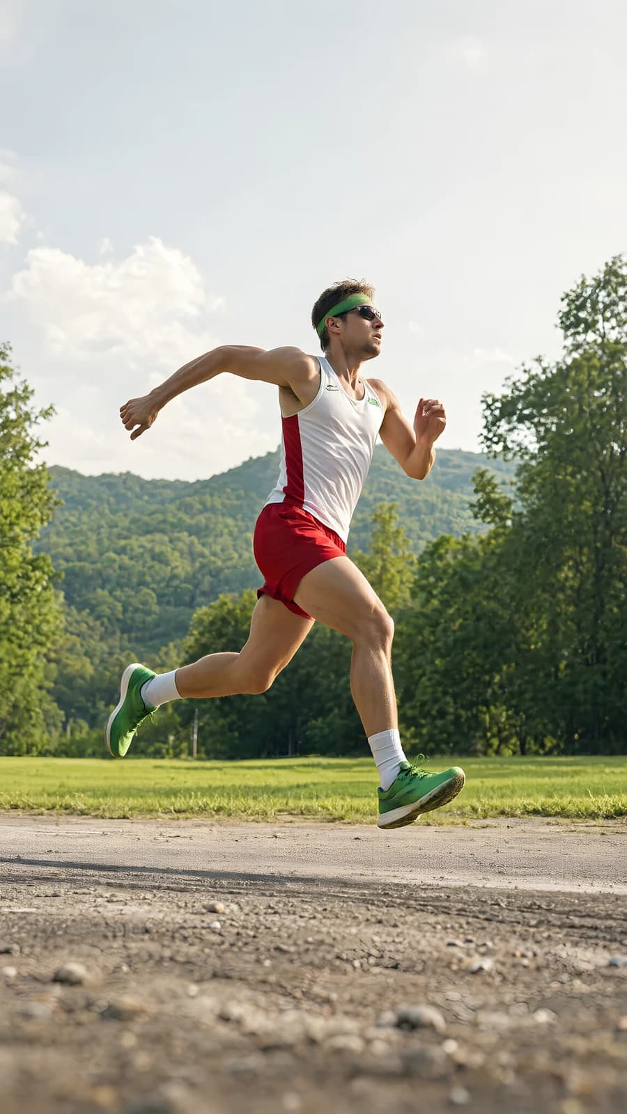 Runner in Motion