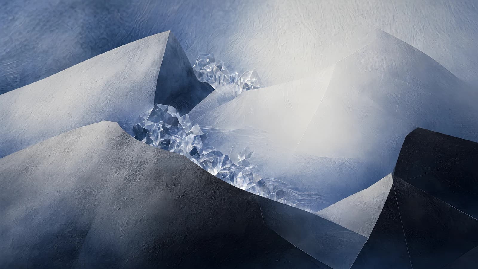 Abstract Ice and Stone