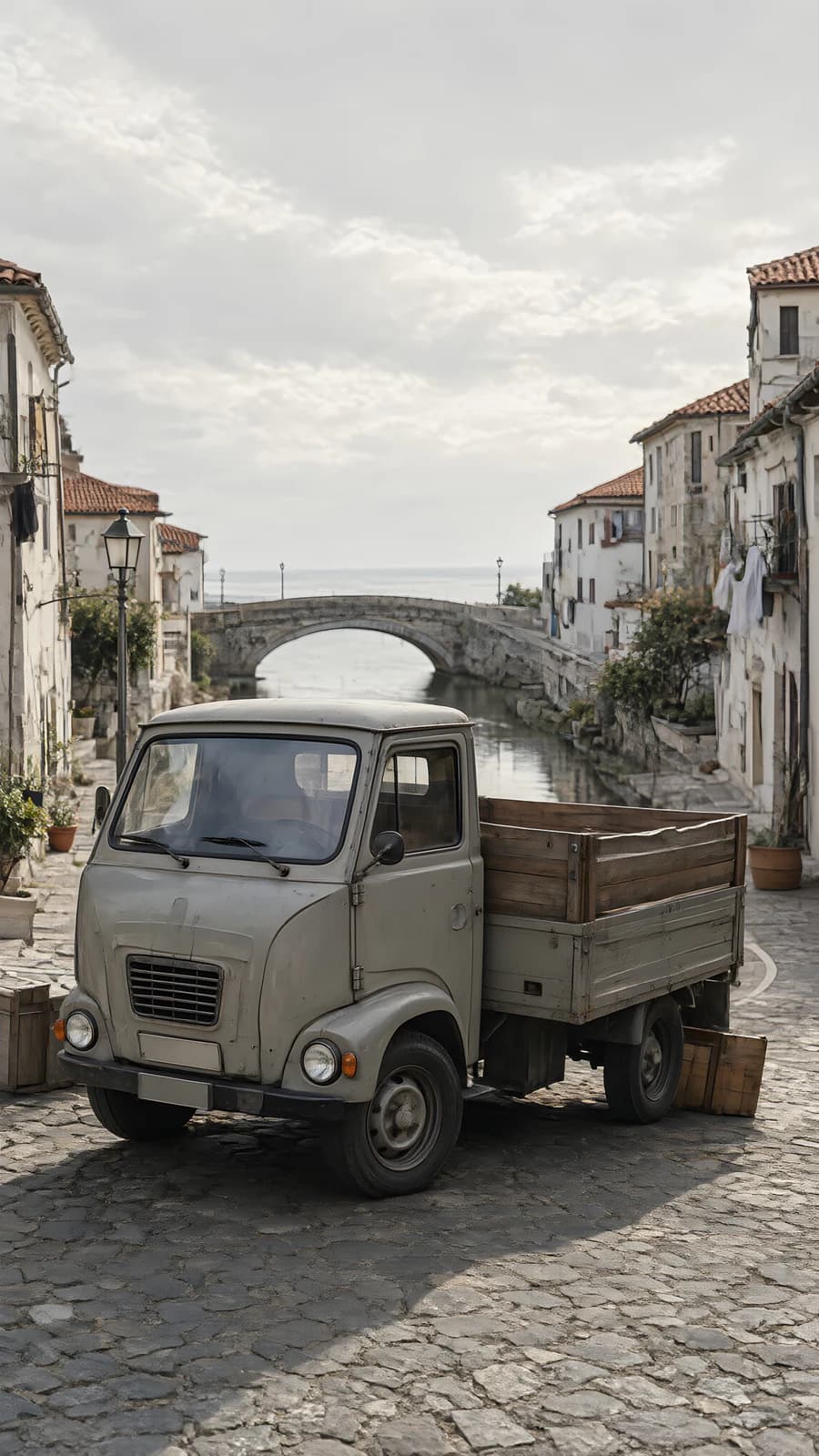 Vintage Truck in Old Town