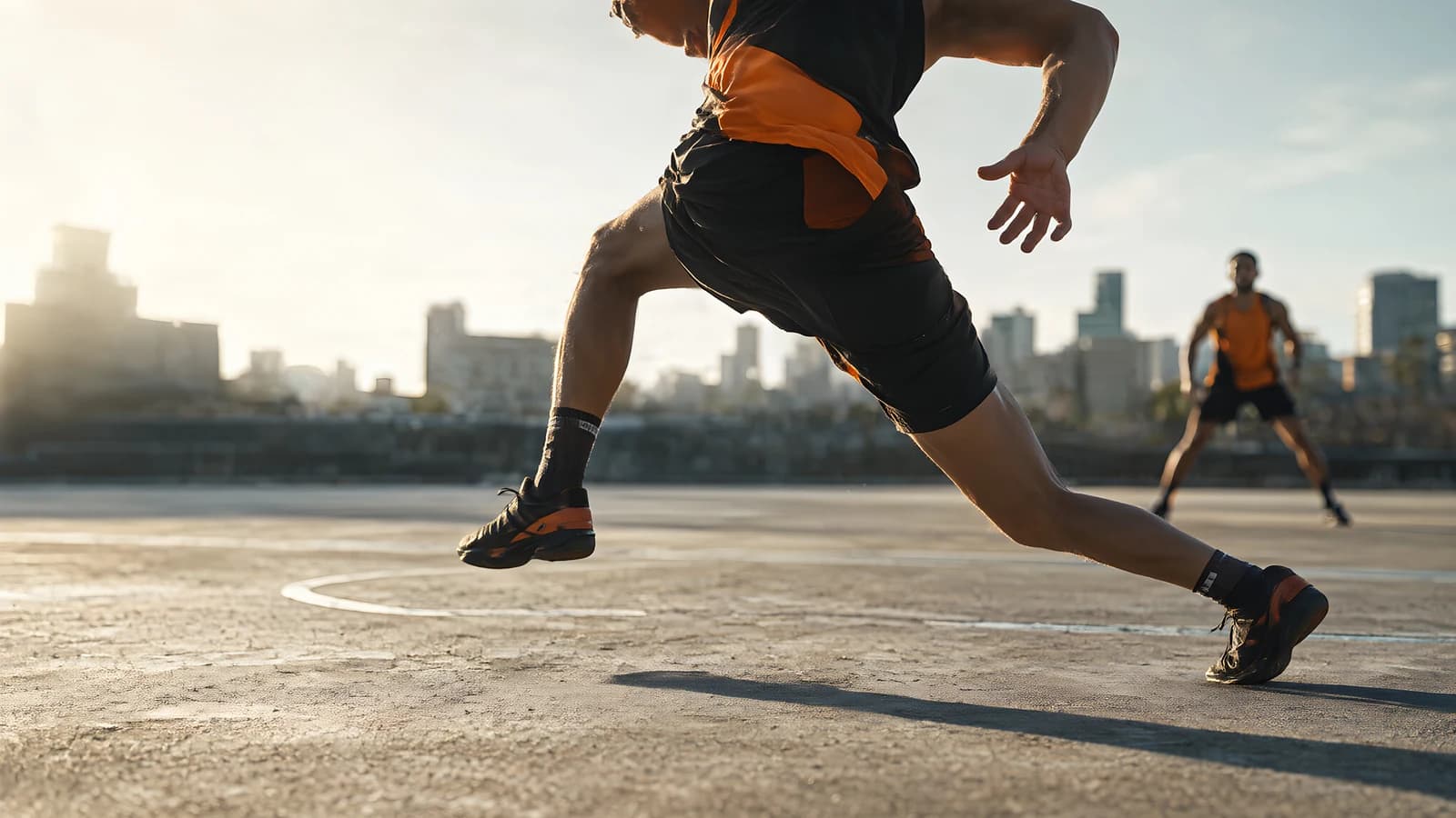Runner in Motion