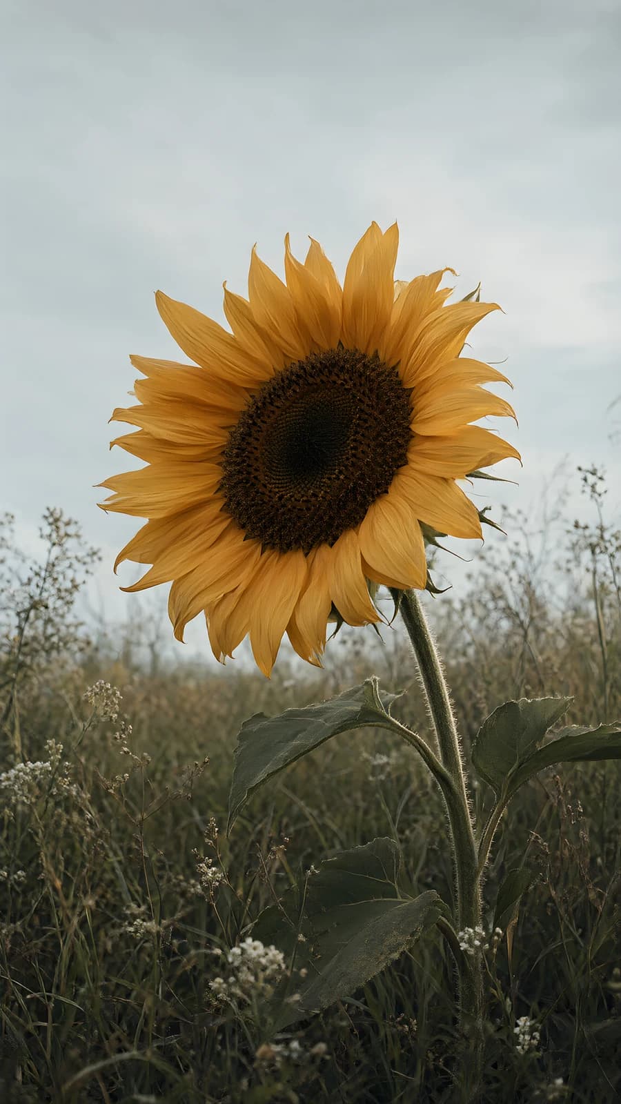 Sunflower in a Field