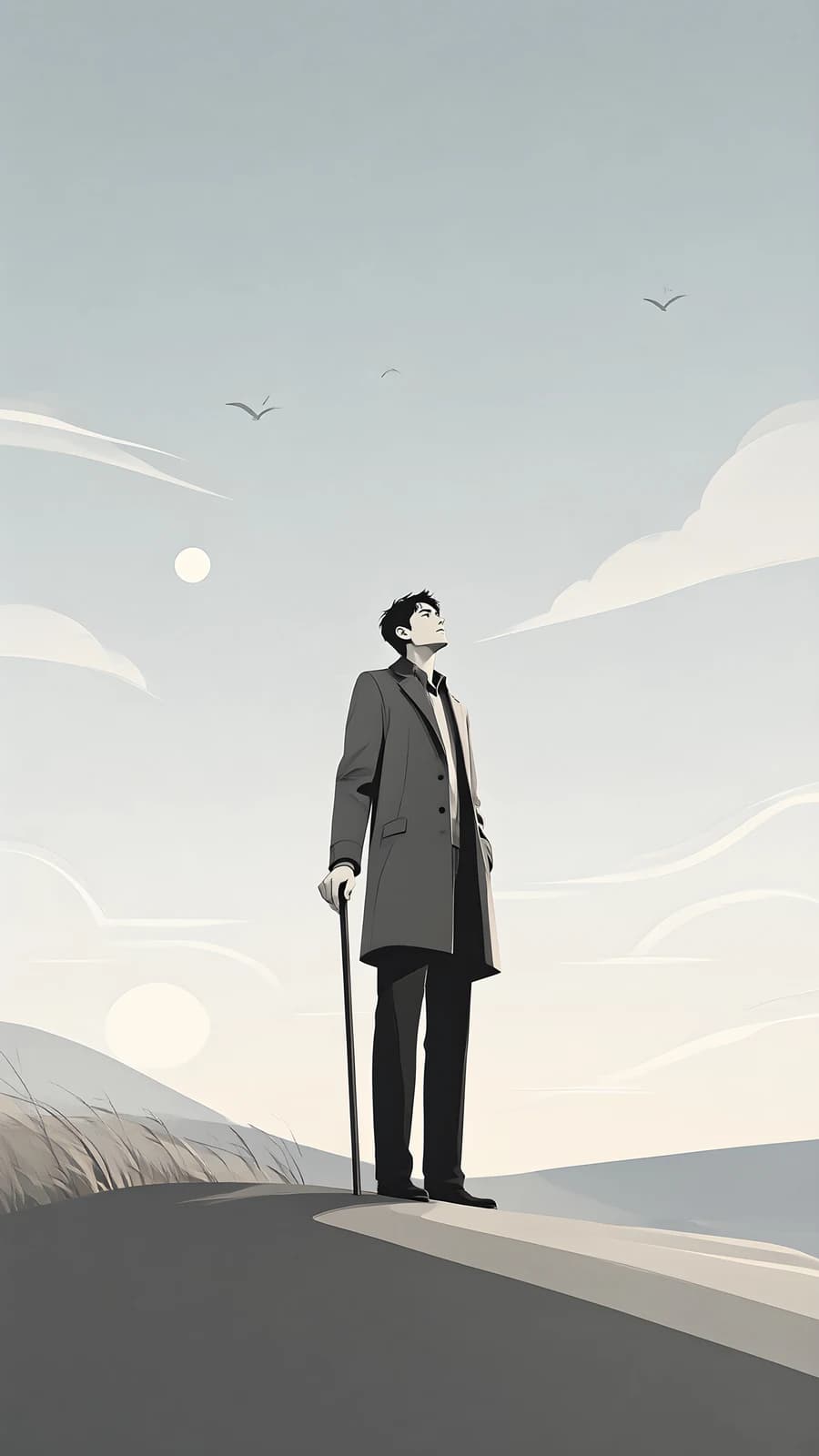 Man on a Hilltop
