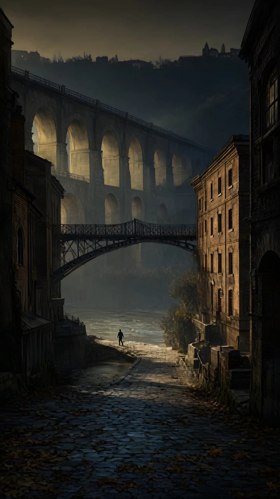 Misty City Street
