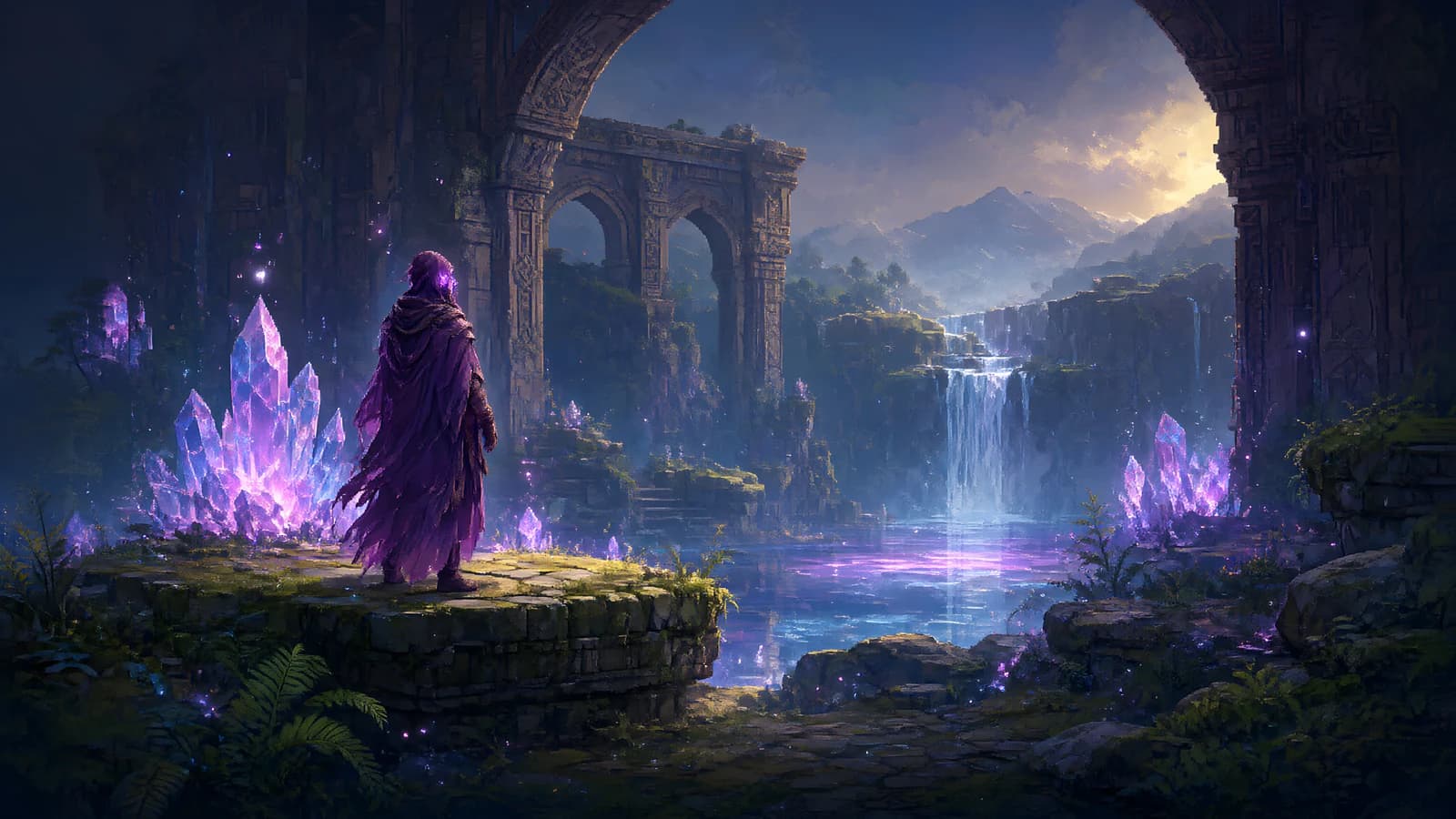 Mystic Ruins and Crystals