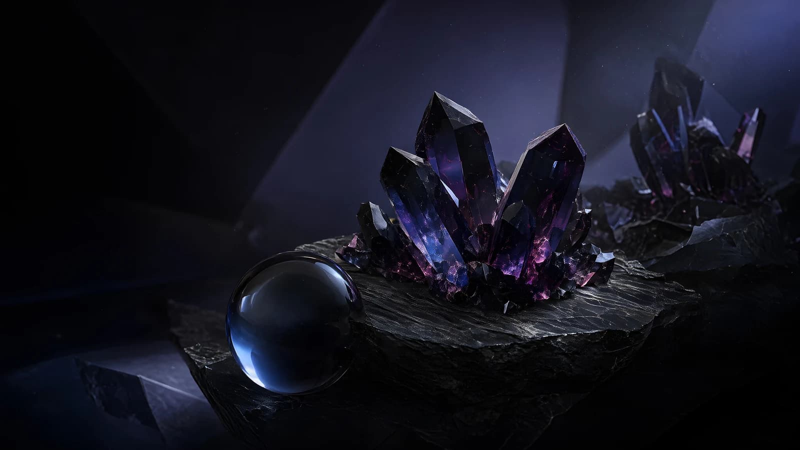 Dark Crystal Cluster
