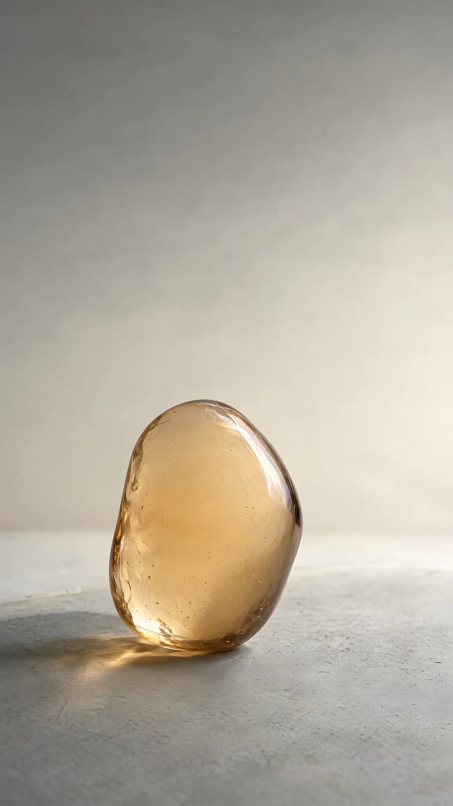 Stone Background Screen Amber Stone on Concrete - Wallpaper.art